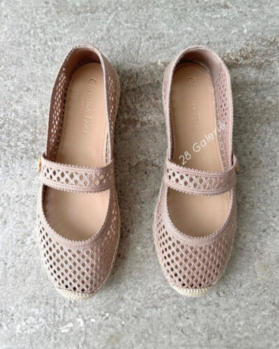 Christian Dior Pink Caro Espadrilles