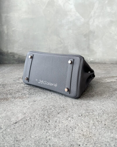 Hermes Etaine Birkin 25 in Togo Leather and Rose Gold Hardware