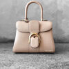 Delvaux Sirocco Brillant Mini in Rodeo Calfskin Leather and Gold Hardware