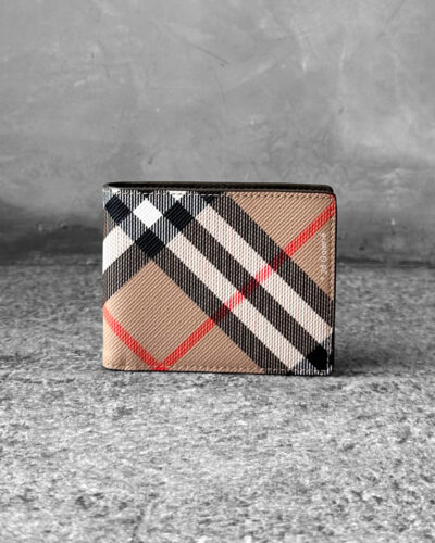 Burberry Multicolor Bifold Wallet