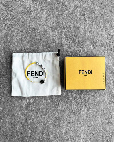 Fendi Multicolor Letters Bid Bracelet