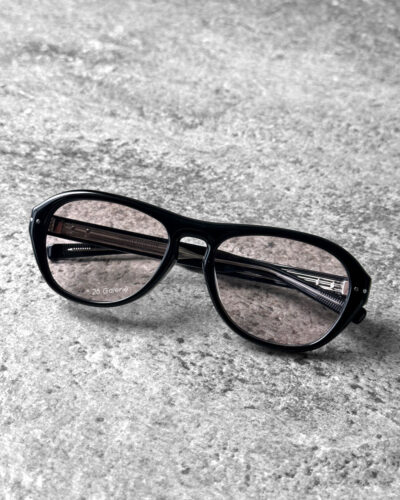 Gentle Monster Black Oaa 01(V) Pilot-frame Glasses