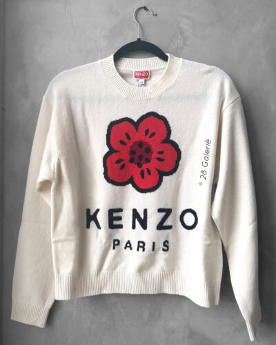 Kenzo Cream Flower Sweater