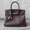 Hermes Birkin 30 Chocolat in Epsom Leather and Palladium Hardware