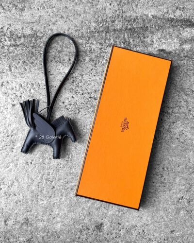 Hermes Grey Pegase Rodeo in Lambskin Leather