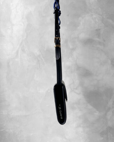 Miu Miu Black Wallet and Baltic Blue Cord Shoulder Strap Bag