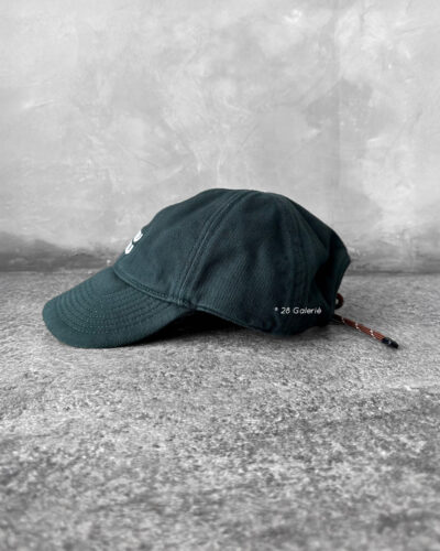 Miu Miu Tobacco/Emerald Denim Baseball Cap