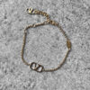 Valentino Garavani Plated Gold Signature Vlogo Bracelet