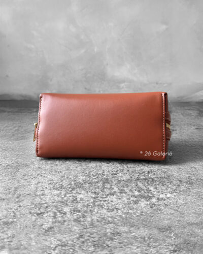Celine Clutch on Chain Cuir Triomphe in Smooth Calfskin - Tan