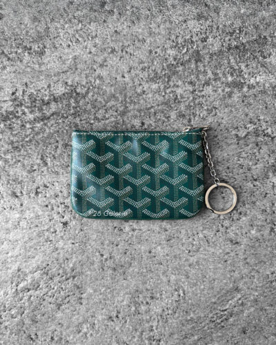 Goyard Green Senat Mini Pouch