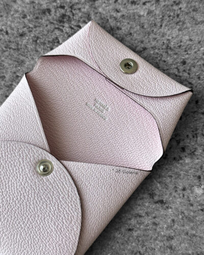 Hermes Pink Bastia in Togo Leather and Palladium Hardware