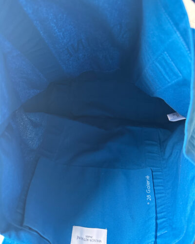 Kitsune Blue Canvas Tote Bag