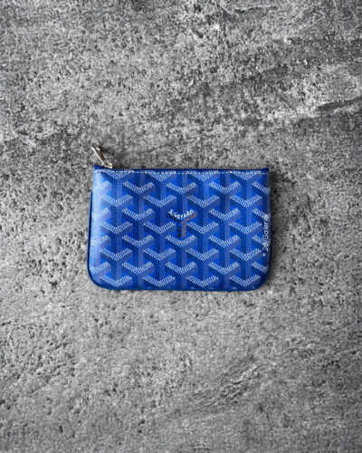 Goyard SkY Blue Senat Pouch
