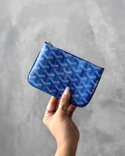 Goyard SkY Blue Senat Pouch
