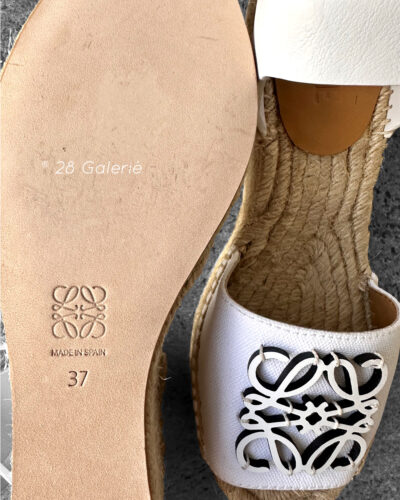 Loewe Anagram Wedge Espadrille size37