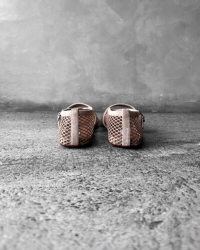 Alaia Nude Suede ballet Flats size 37