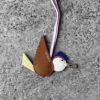 Hermes Birdy Charm Multicolored