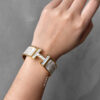 Hermes Clic Clac H Jour de Casting Bracelet Yellow gold Plated
