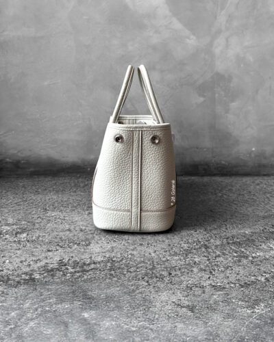 Hermes Garden Party Beton Negonda leather and Palladium Hardware