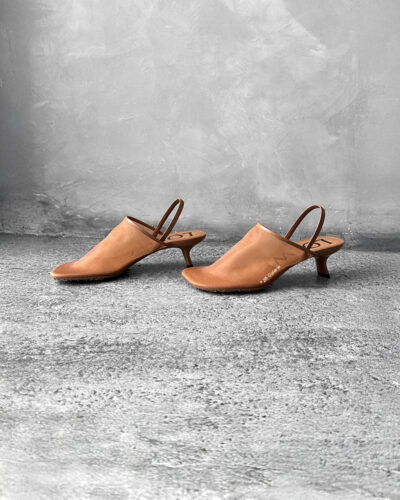 Loewe Petal Slingback heel sandal in mesh size36