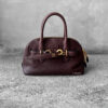 Miumiu Briarwood Aventure Leather Tote Bag