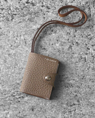 Hermes Etoupe Ulysse Mini Notebook Nano Bag Charm