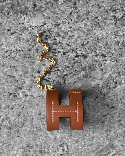 Hermes Gold Koala Glove Clip Gold Hardware