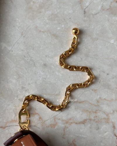 Hermes Gold Koala Glove Clip Gold Hardware