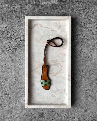 Hermes Vert Criquet Oran Nano Bag Charm