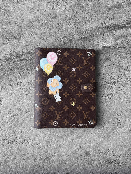 Louis Vuitton Triplets Desk Agenda Cover Monogram Coated Canvas